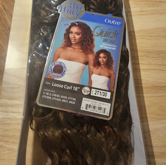 Outre Wet & Wavy loose curl 18"-2T1/30 - Picture 10 of 10